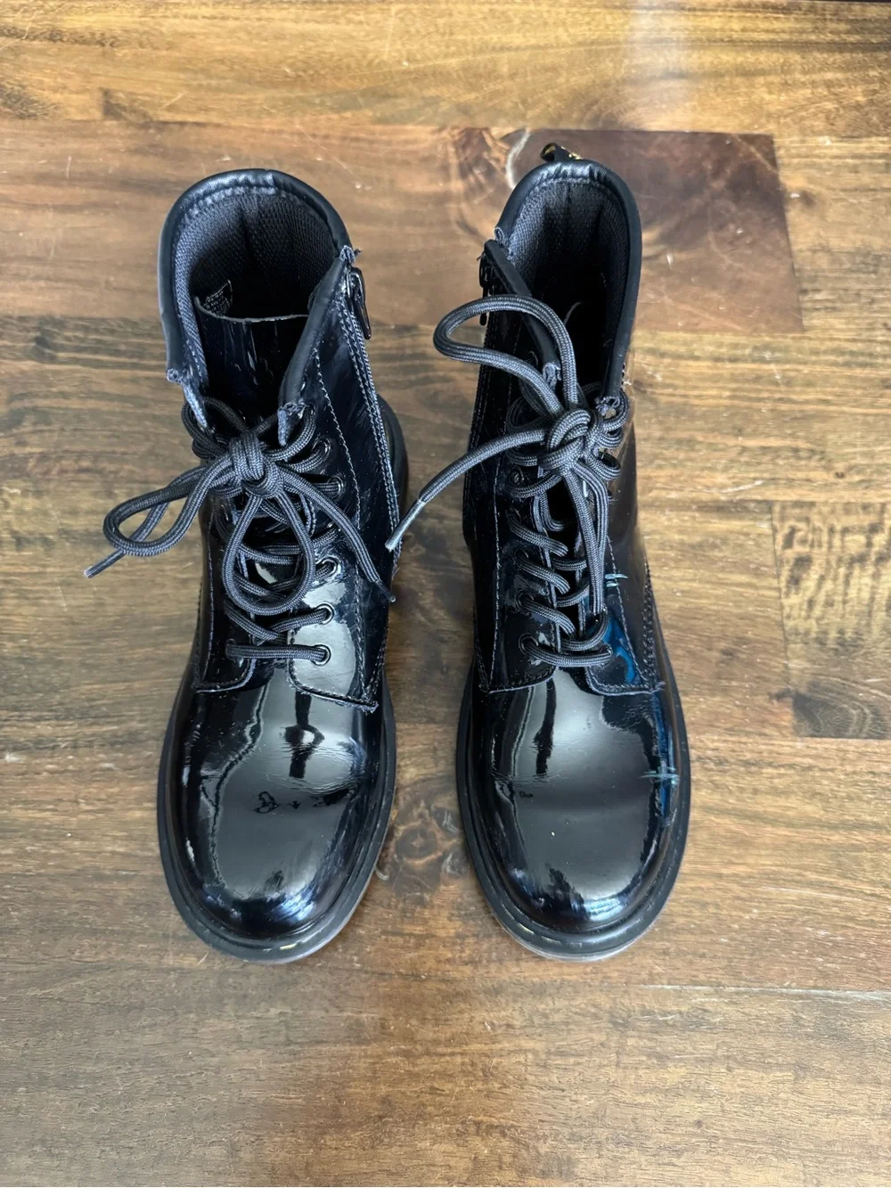 Dr. Martens glossy black